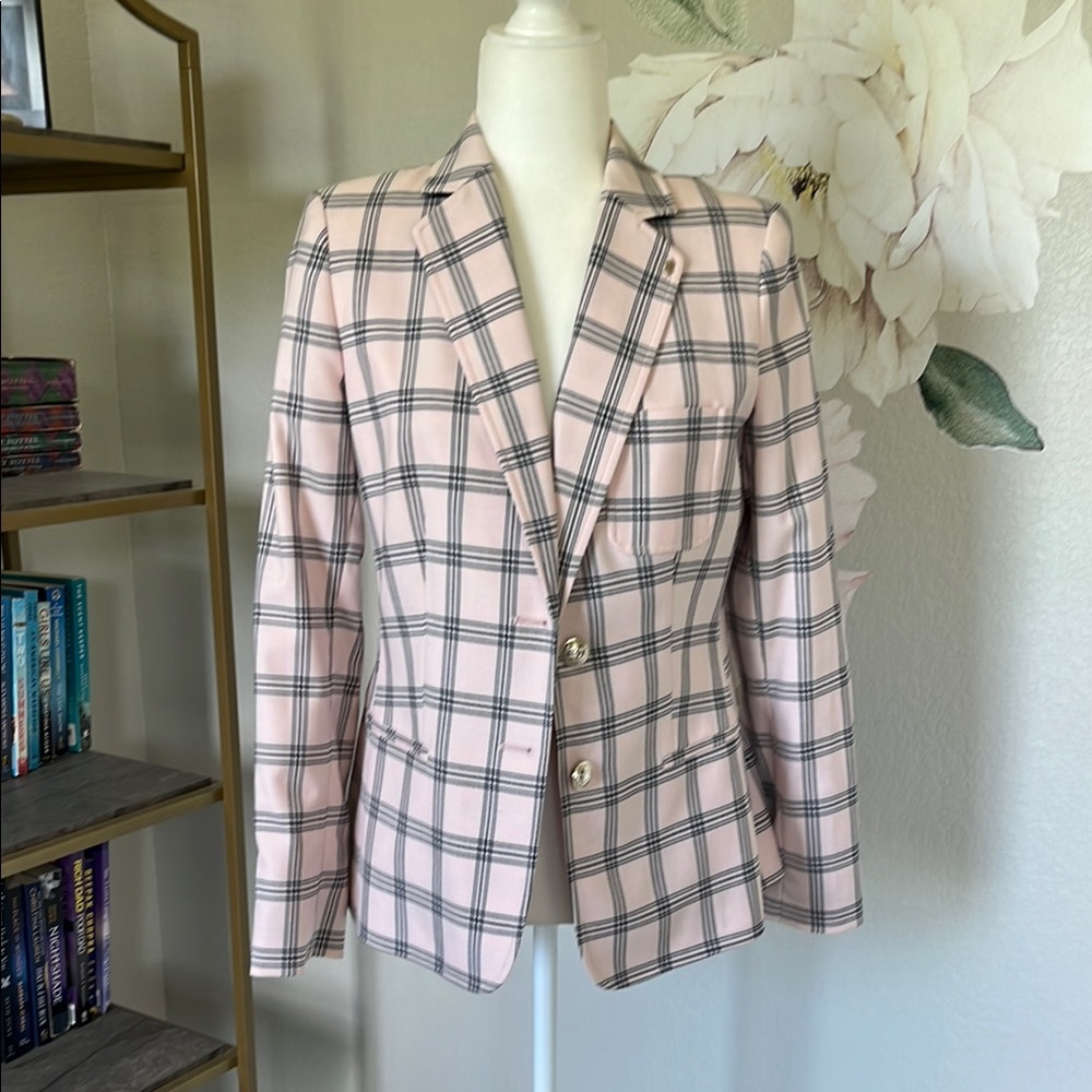 Tommy Hilfiger Pink and Blue Blazer